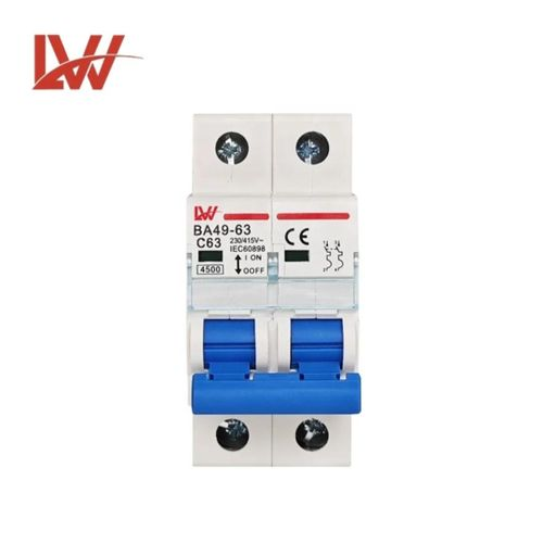 63A AC 2P MCB Circuit Breaker