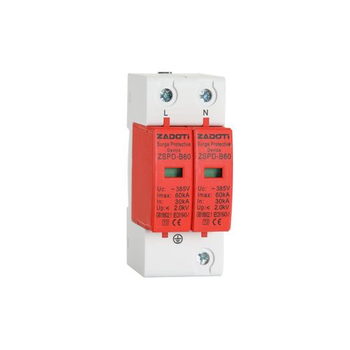 AC Surge Protector 220v 2P SPD Surge Lightning Protection Power Supply Lightning Protection 40ka Surge Protector