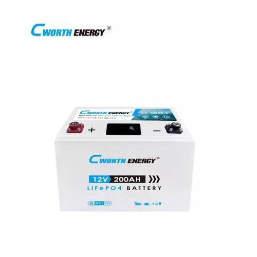 CWORTH ENERGY 2.56kWH 12V Lithium Battery (LiFePO4 2.5kWH 12volts 200Ah) - Image 2